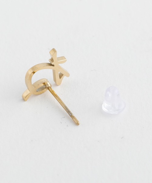 専用　片耳ピアス　メッセージの人以外買わないでください Ops. ピアス レディース 片耳用 【日本製・甲府ブランド】 18k