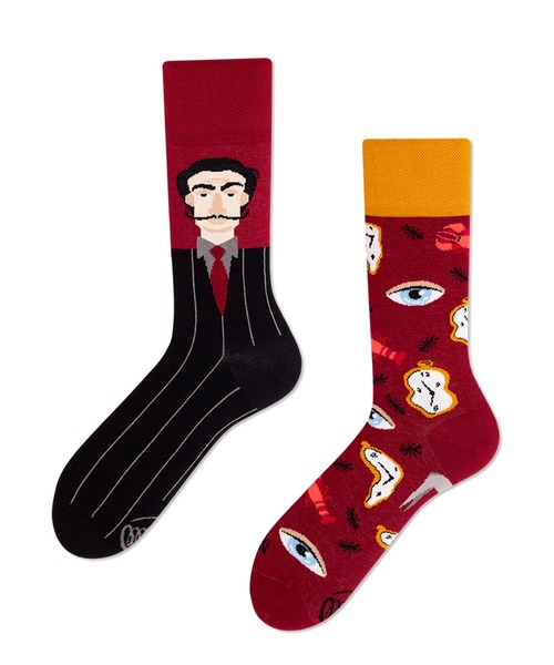 MANY MORNINGS（メニーモーニングス）の「REGULAR SOX-ARTIST SERIES（ソックス/靴下・レディース・その他1/その他4/その他2/その他3/その他5/その他6・S/M/L）」の3枚目の写真