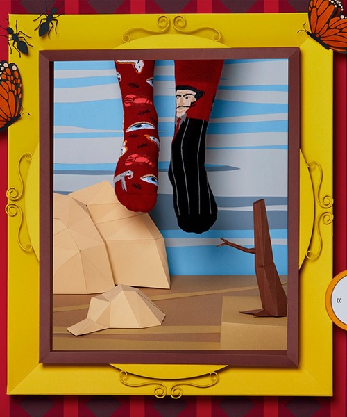 MANY MORNINGS（メニーモーニングス）の「REGULAR SOX-ARTIST SERIES（ソックス/靴下・レディース・その他1/その他4/その他2/その他3/その他5/その他6・S/M/L）」の10枚目の写真