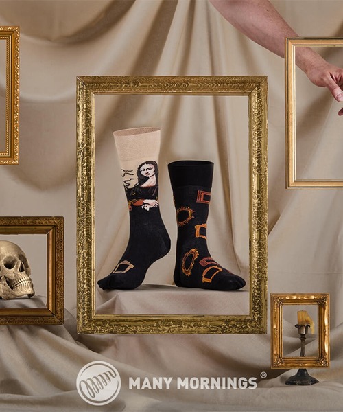 MANY MORNINGS（メニーモーニングス）の「REGULAR SOX-ARTIST SERIES（ソックス/靴下・レディース・その他1/その他4/その他2/その他3/その他5/その他6・S/M/L）」の16枚目の写真