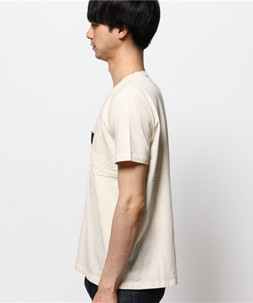 BEN DAVIS BLACKOUT COLLECTION（ベンデイビスブラックアウトコレクション）の「BEN DAVIS BLACKOUT COLLECTION V-NECK POKET TEE（Tシャツ/カットソー・メンズ・ホワイト/ブラック/ナチュラル/ブルー・SMALL/LARGE/MEDIUM）」の6枚目の写真