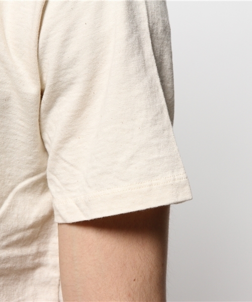 BEN DAVIS BLACKOUT COLLECTION（ベンデイビスブラックアウトコレクション）の「BEN DAVIS BLACKOUT COLLECTION V-NECK POKET TEE（Tシャツ/カットソー・メンズ・ホワイト/ブラック/ナチュラル/ブルー・SMALL/LARGE/MEDIUM）」の9枚目の写真