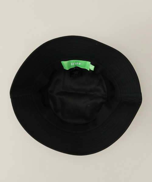 HUF(ハフ)の「【HUF / ハフ】TANGLED WEBS BUCKET(ハット・メンズ・ブラック・FREE)」の6枚目の写真