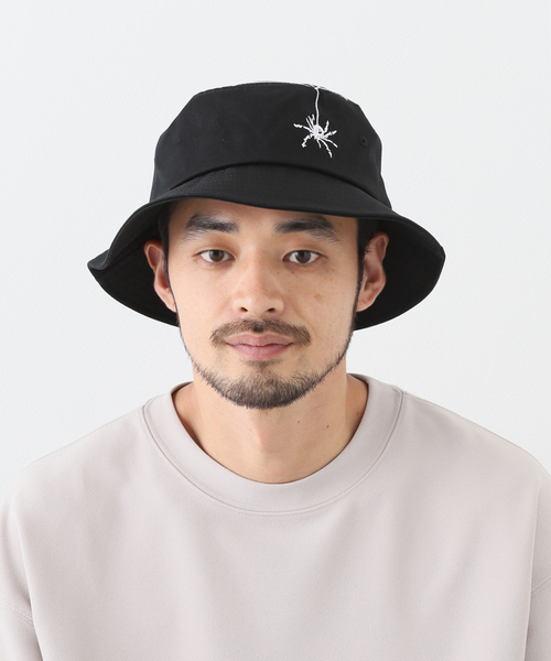 HUF(ハフ)の「【HUF / ハフ】TANGLED WEBS BUCKET(ハット・メンズ・ブラック・FREE)」の12枚目の写真
