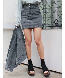 MURUA | ハイウエストタイトミニスカート【セットアップ着用可】(スカート)