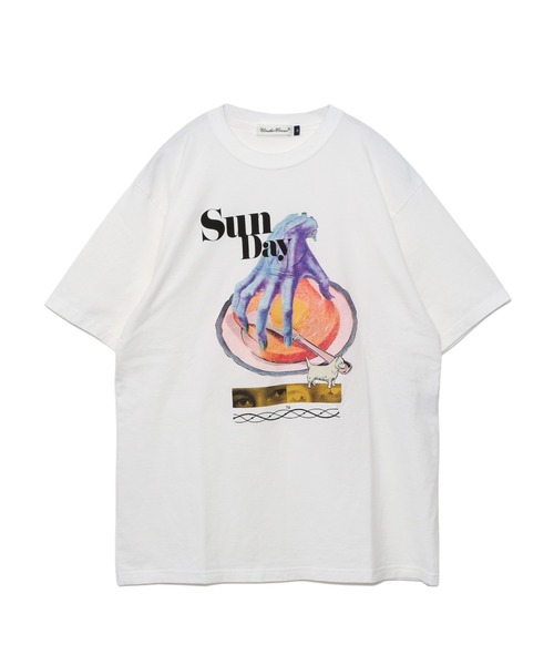 UNDERCOVER（アンダーカバー）の「UC1C3805（Tシャツ/カットソー・メンズ・ホワイト/トップグレー/ブラック・5/4/1/2/3）」の2枚目の写真