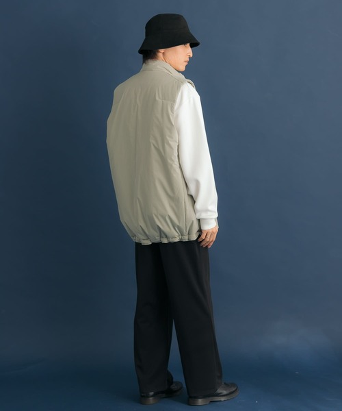 HEYUMM(ヘユム)の「キレイシルエットイージーカットパンツ(スウェットパンツ・メンズ・グリーン/ライトベージュ/ブラック・ONE)」の9枚目の写真