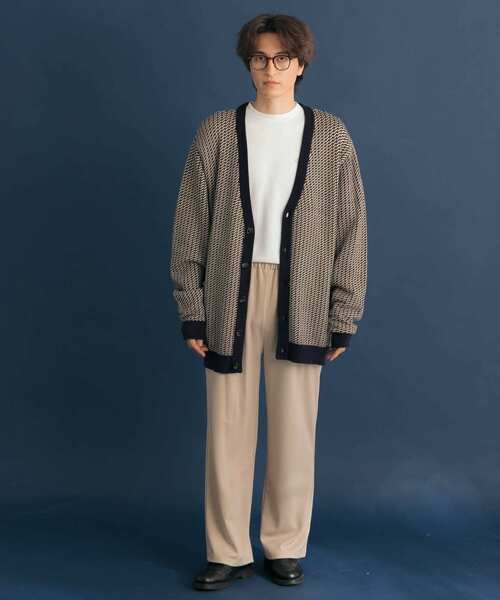 HEYUMM(ヘユム)の「キレイシルエットイージーカットパンツ(スウェットパンツ・メンズ・グリーン/ライトベージュ/ブラック・ONE)」の20枚目の写真