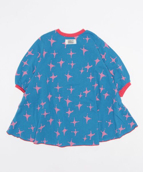 HOGAN RANCH WEAR（ホーガンランチウエア）の「ソウガラランタンロングスリーブワンピース(90～130cm)（ワンピース・キッズ・マルチ/ブルー/ベージュ・90/100/110/120/130）」の11枚目の写真