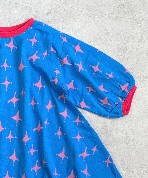 HOGAN RANCH WEAR（ホーガンランチウエア）の「ソウガラランタンロングスリーブワンピース(90～130cm)（ワンピース・キッズ・マルチ/ブルー/ベージュ・90/100/110/120/130）」の9枚目の写真