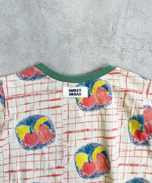 HOGAN RANCH WEAR（ホーガンランチウエア）の「ソウガラランタンロングスリーブワンピース(90～130cm)（ワンピース・キッズ・マルチ/ブルー/ベージュ・90/100/110/120/130）」の5枚目の写真