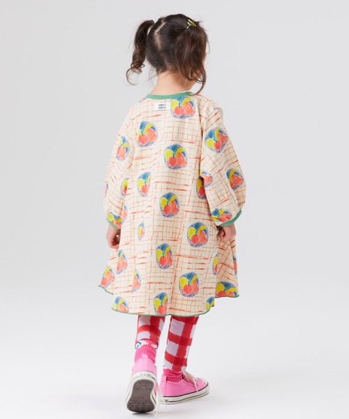 HOGAN RANCH WEAR（ホーガンランチウエア）の「ソウガラランタンロングスリーブワンピース(90～130cm)（ワンピース・キッズ・マルチ/ブルー/ベージュ・90/100/110/120/130）」の13枚目の写真