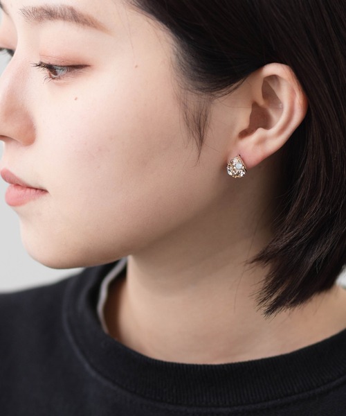Zoule（ゾーラ）の「tears bijouピアス（ピアス（両耳用）・レディース・ピンク系その他/ブルー/シルバー/ピンク/ゴールド/クリア・FREE）」の11枚目の写真