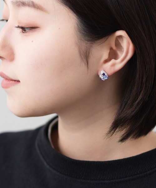 Zoule（ゾーラ）の「tears bijouピアス（ピアス（両耳用）・レディース・ピンク系その他/ブルー/シルバー/ピンク/ゴールド/クリア・FREE）」の12枚目の写真