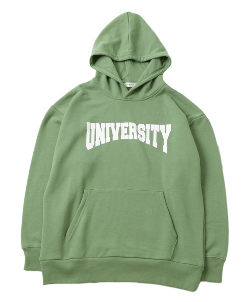 GLAZOS(グラソス)の「裏毛・カレッジプリントパーカー(パーカー・キッズ・オートミール/カーキ/ブラック/グレー・140cm/150cm/160cm/170cm)」の20枚目の写真