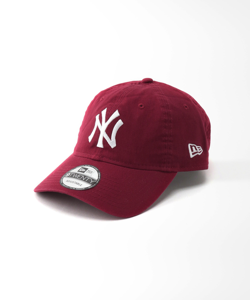 NEW ERA（ニューエラ）の「【NEW ERA / ニューエラ】9TWENTY Washed ニューヨークヤンキース（キャップ・レディース・ネイビー/ベージュ/レッド/グリーン・FREE）」の4枚目の写真