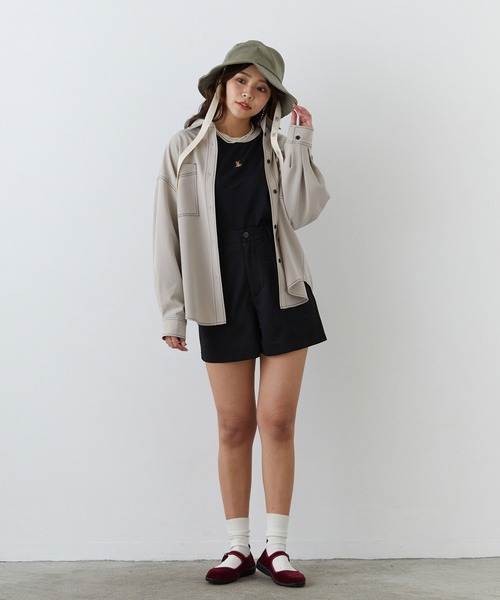 179/WG（イチナナキュウダブルジー）の「フィッシャーマンハット（ハット・レディース・ブラック/ベージュ/カーキ・FREE）」の14枚目の写真