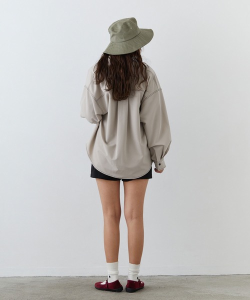 179/WG（イチナナキュウダブルジー）の「フィッシャーマンハット（ハット・レディース・ブラック/ベージュ/カーキ・FREE）」の15枚目の写真