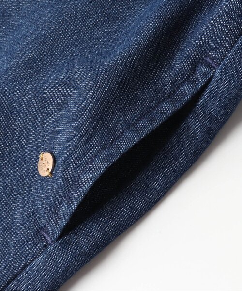 apres les cours（アプレレクール）の「後ろリボンフレアジャンパースカート（ジャンパースカート・キッズ・インディゴブルー/ラベンダー・90/100/110/120/80/130/140）」の4枚目の写真