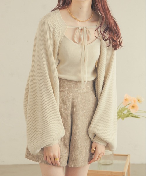 Ambre Neige（アンブルネージュ）の「【マルチウェイ】キャミ＆ボレロ