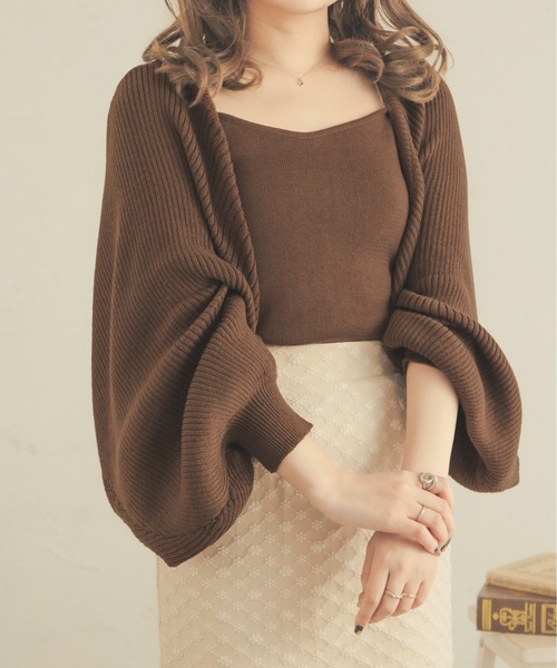 Ambre Neige（アンブルネージュ）の「【マルチウェイ】キャミ＆ボレロ