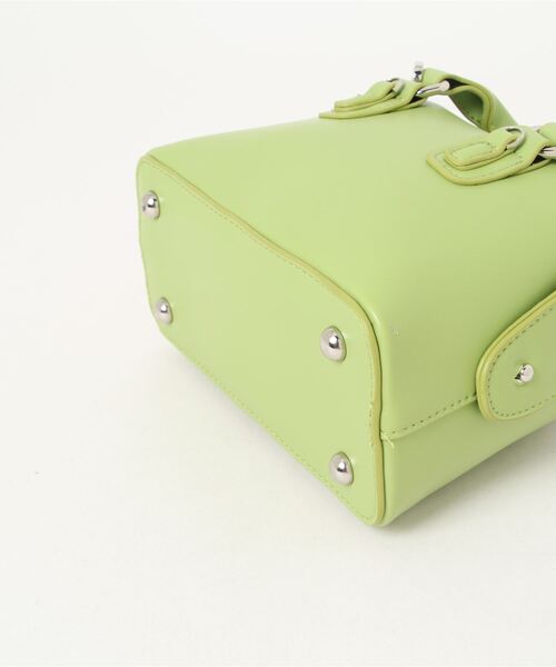 KOBE LETTUCE（コウベレタス）の「フェイクレザー2wayショルダーバッグ（ショルダーバッグ・レディース・ブラック/アイボリー/ピンク/グリーン・FREE）」の13枚目の写真