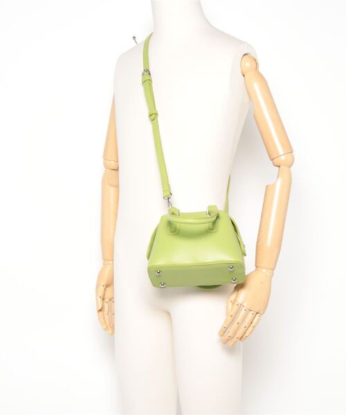 KOBE LETTUCE（コウベレタス）の「フェイクレザー2wayショルダーバッグ（ショルダーバッグ・レディース・ブラック/アイボリー/ピンク/グリーン・FREE）」の19枚目の写真