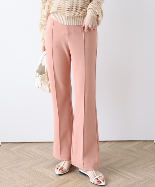 AMELY(エミリー)の「美脚フレアパンツ(その他パンツ・レディース・カーキブラウン/ピンク/ブラック/ベージュ/ブルー・M/L)」の20枚目の写真
