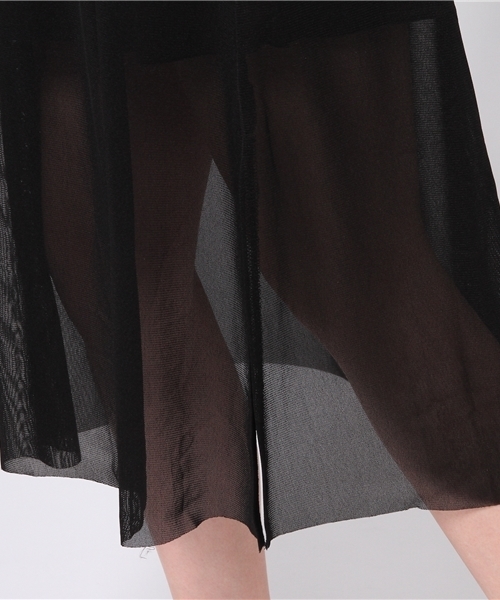 Kastane（カスタネ）の「【Kastane】チュールスカート（スカート・レディース・その他16/オフホワイト/ブラック・FREE）」の9枚目の写真