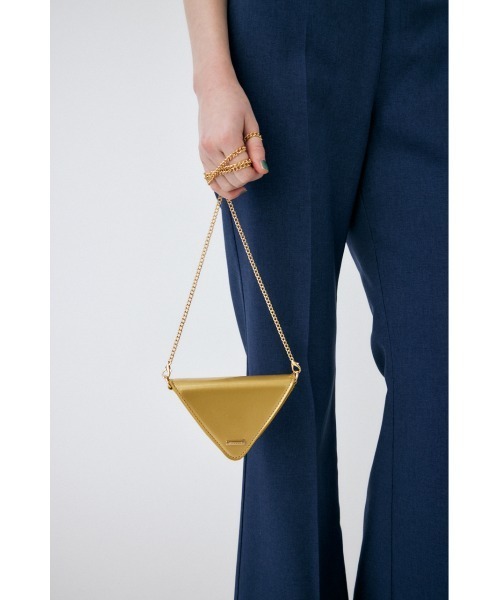 MOUSSY（マウジー）の「TRIANGLE MINI バッグ（ショルダーバッグ・レディース・シルバー/ブラック/ゴールド・FREE）」の8枚目の写真