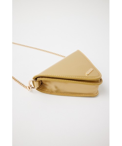 MOUSSY（マウジー）の「TRIANGLE MINI バッグ（ショルダーバッグ・レディース・シルバー/ブラック/ゴールド・FREE）」の15枚目の写真