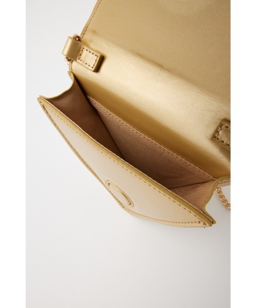 MOUSSY（マウジー）の「TRIANGLE MINI バッグ（ショルダーバッグ・レディース・シルバー/ブラック/ゴールド・FREE）」の11枚目の写真