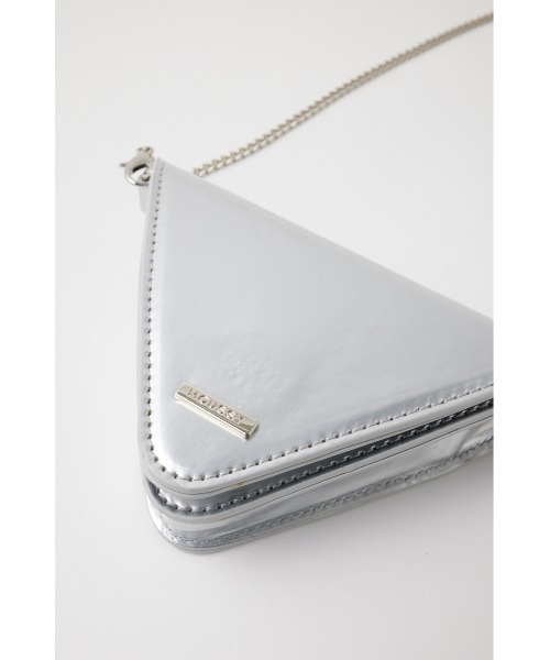 MOUSSY（マウジー）の「TRIANGLE MINI バッグ（ショルダーバッグ・レディース・シルバー/ブラック/ゴールド・FREE）」の19枚目の写真