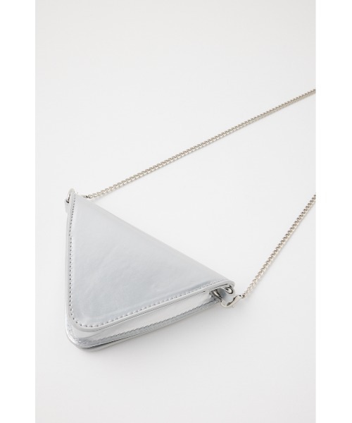 MOUSSY（マウジー）の「TRIANGLE MINI バッグ（ショルダーバッグ・レディース・シルバー/ブラック/ゴールド・FREE）」の9枚目の写真