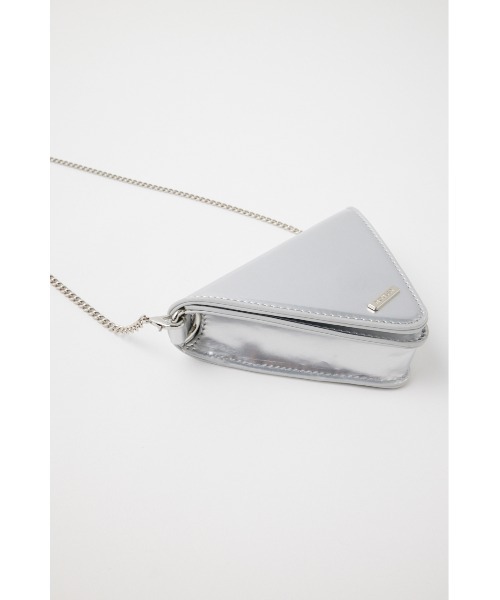 MOUSSY（マウジー）の「TRIANGLE MINI バッグ（ショルダーバッグ・レディース・シルバー/ブラック/ゴールド・FREE）」の7枚目の写真