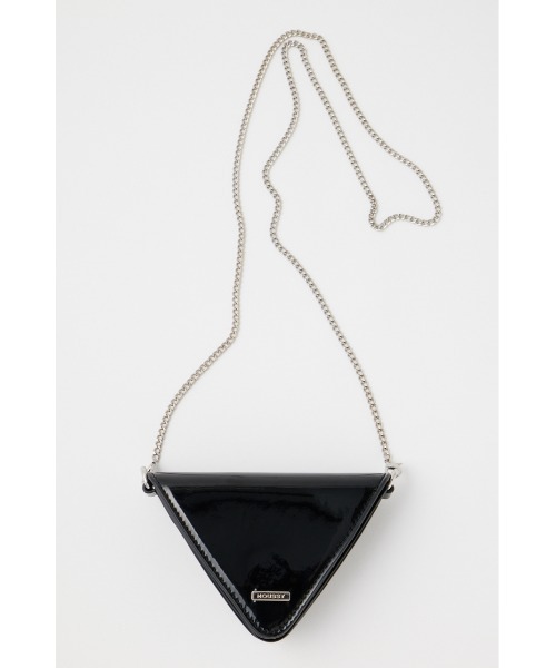 MOUSSY（マウジー）の「TRIANGLE MINI バッグ（ショルダーバッグ・レディース・シルバー/ブラック/ゴールド・FREE）」の12枚目の写真