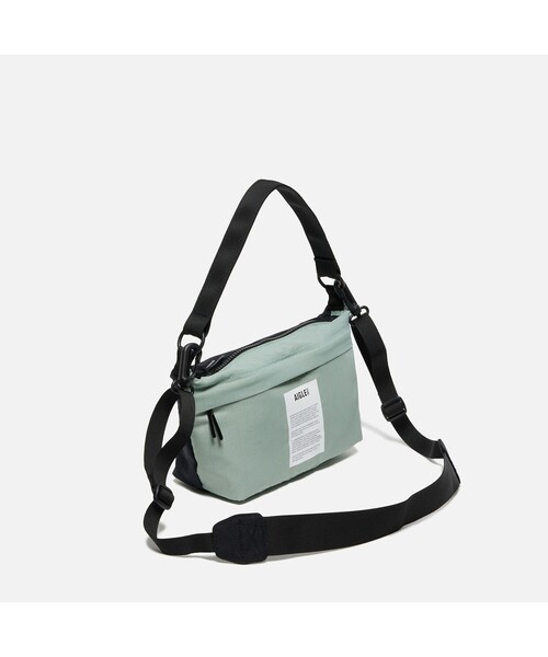 AIGLE（エーグル）の「パッカブルショルダーバッグミニ（ショルダーバッグ・レディース・グリーン/ブラック・FREE）」の7枚目の写真