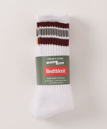 Healthknit/ヘルスニット ラインソックス/3本ライン ソックス/191-3108