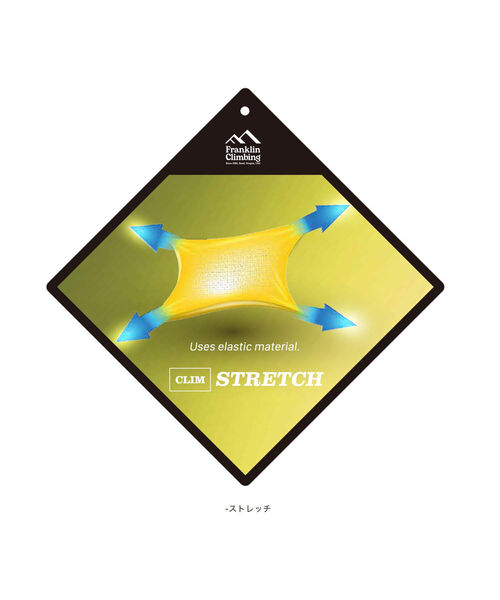 【試着のみ】Franklin Climbing CLIMロゴニット グリーン M Franklin Climbing】CLIMロゴ クルーネック ニット ワンポイント