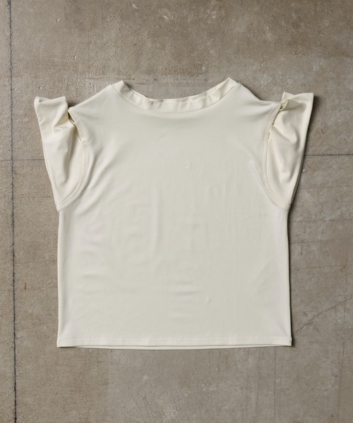 PRANK PROJECT（プランクプロジェクト）の「コンビネーションハンドカバー＆タンクトップ / Combination Hand Cover & Tank Top（Tシャツ/カットソー・レディース・ブラック/ホワイト/マルチ・FREE）」の6枚目の写真