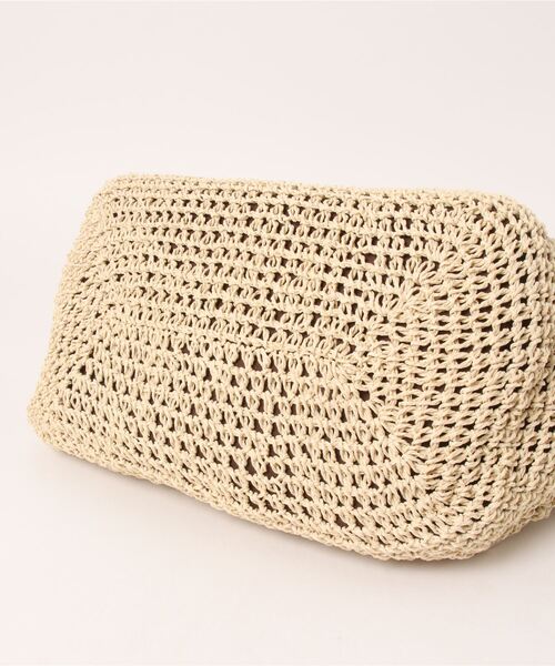 m.f.editorial（エムエフエディトリアル）の「タッセル付 トートバッグ A4対応（トートバッグ・レディース・ターコイズブルー/アイボリー/オレンジ・FREE）」の5枚目の写真