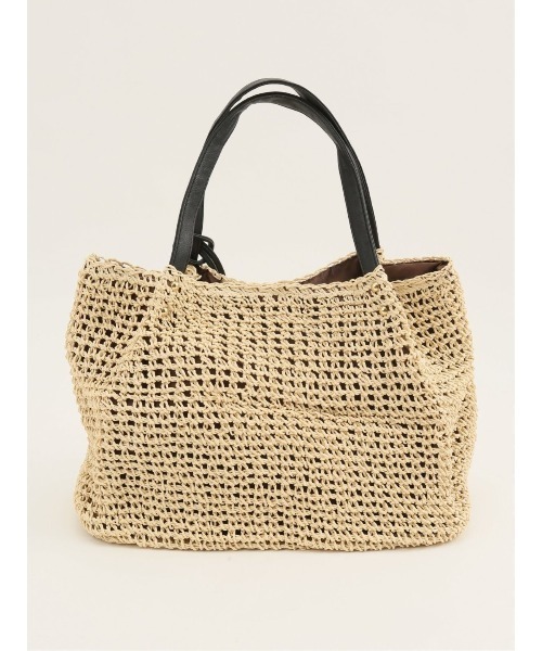 m.f.editorial（エムエフエディトリアル）の「タッセル付 トートバッグ A4対応（トートバッグ・レディース・ターコイズブルー/アイボリー/オレンジ・FREE）」の10枚目の写真