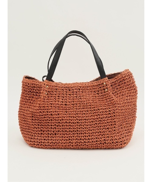 m.f.editorial（エムエフエディトリアル）の「タッセル付 トートバッグ A4対応（トートバッグ・レディース・ターコイズブルー/アイボリー/オレンジ・FREE）」の16枚目の写真