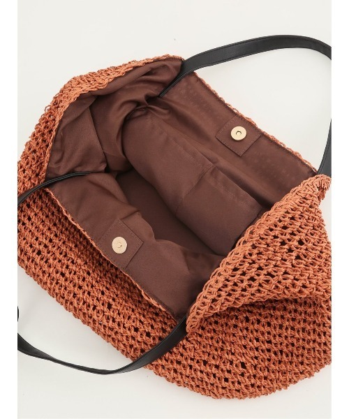 m.f.editorial（エムエフエディトリアル）の「タッセル付 トートバッグ A4対応（トートバッグ・レディース・ターコイズブルー/アイボリー/オレンジ・FREE）」の19枚目の写真