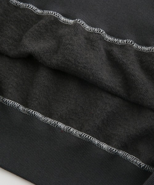 NANO universe(ナノユニバース)の「SPORTS WEAR/別注 ハーフジップ S/S(スウェット・メンズ・スミクロ/オートミール/ボルドー・S/M/L)」の10枚目の写真