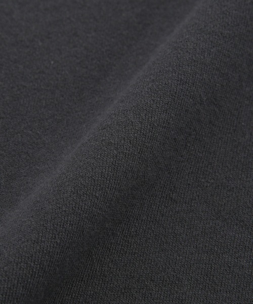 NANO universe(ナノユニバース)の「SPORTS WEAR/別注 ハーフジップ S/S(スウェット・メンズ・スミクロ/オートミール/ボルドー・S/M/L)」の11枚目の写真