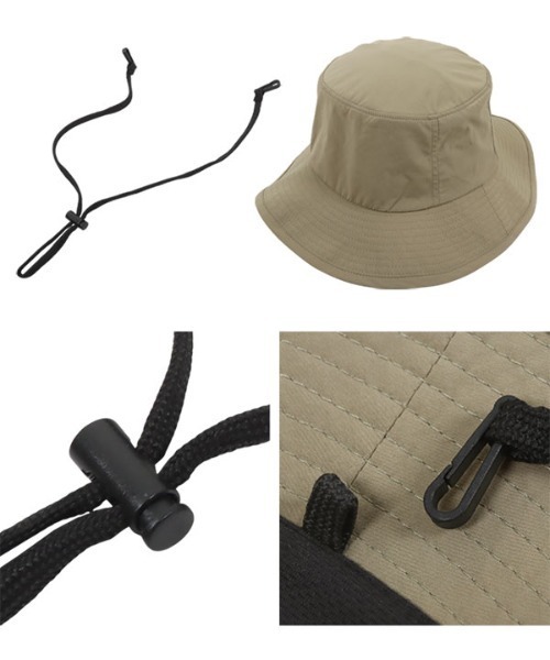 KOBE LETTUCE（コウベレタス）の「[ 水陸両用 ] UVカットポケッタブルハット（ハット・レディース・タン/ネイビー/ライトカーキ/ブラック・FREE）」の14枚目の写真