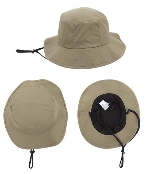 KOBE LETTUCE（コウベレタス）の「[ 水陸両用 ] UVカットポケッタブルハット（ハット・レディース・タン/ネイビー/ライトカーキ/ブラック・FREE）」の12枚目の写真