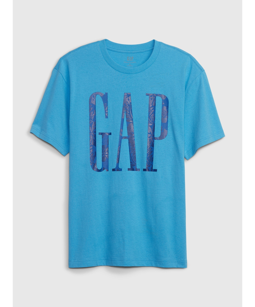 GAP(ギャップ)の「GAPビッグロゴ Tシャツ(ユニセックス)(Tシャツ/カットソー・メンズ・オレンジ系その他/ブルー・S/XL/M/L/XS)」の8枚目の写真