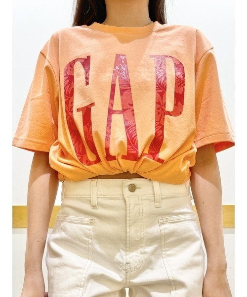 GAP(ギャップ)の「GAPビッグロゴ Tシャツ(ユニセックス)(Tシャツ/カットソー・メンズ・オレンジ系その他/ブルー・S/XL/M/L/XS)」の12枚目の写真